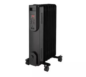 Konwin 1500W Oil-Filled Radiator Heater (Black)