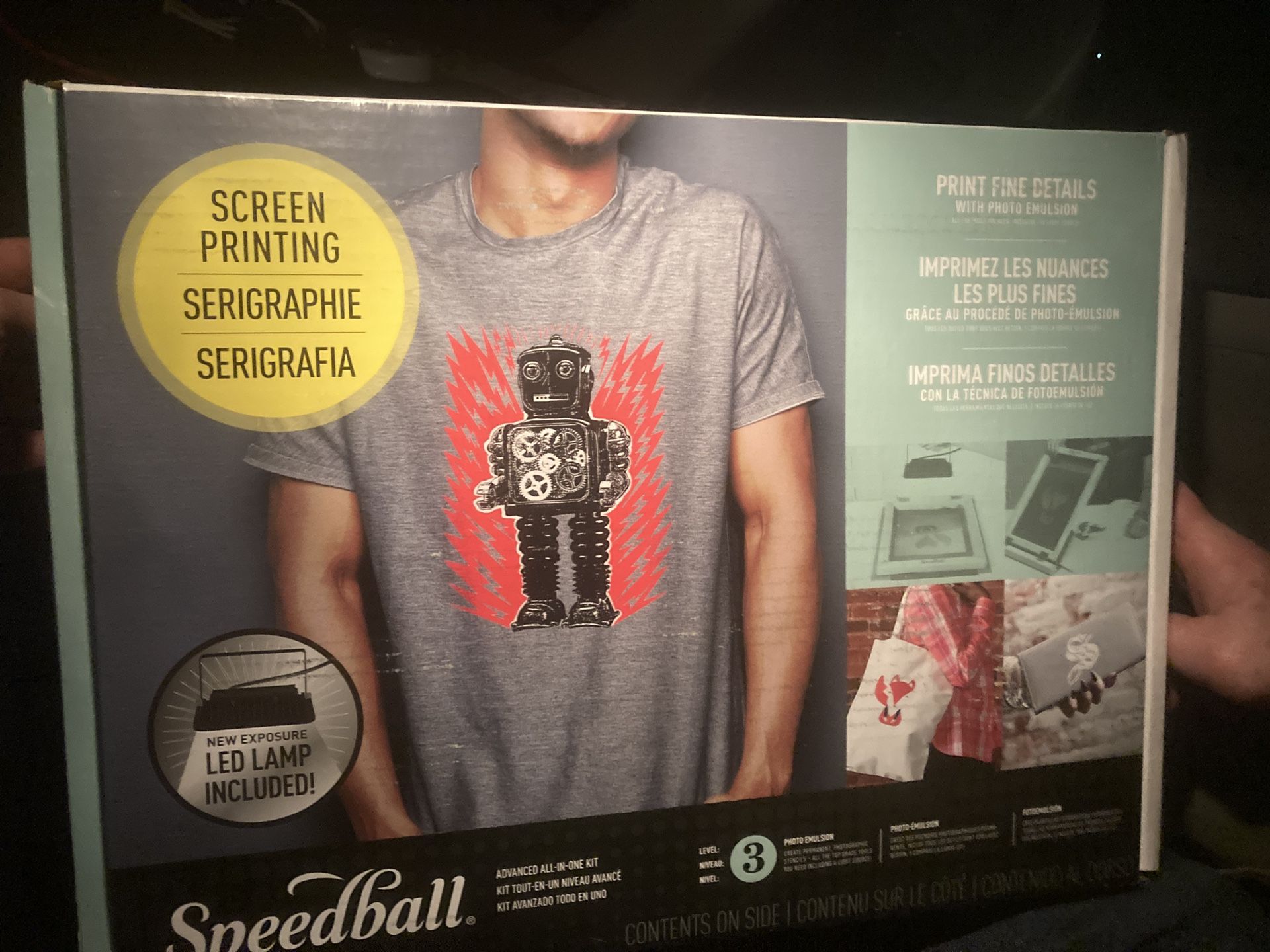 Speed Ball Advanced All In One Kit T-shirt Design