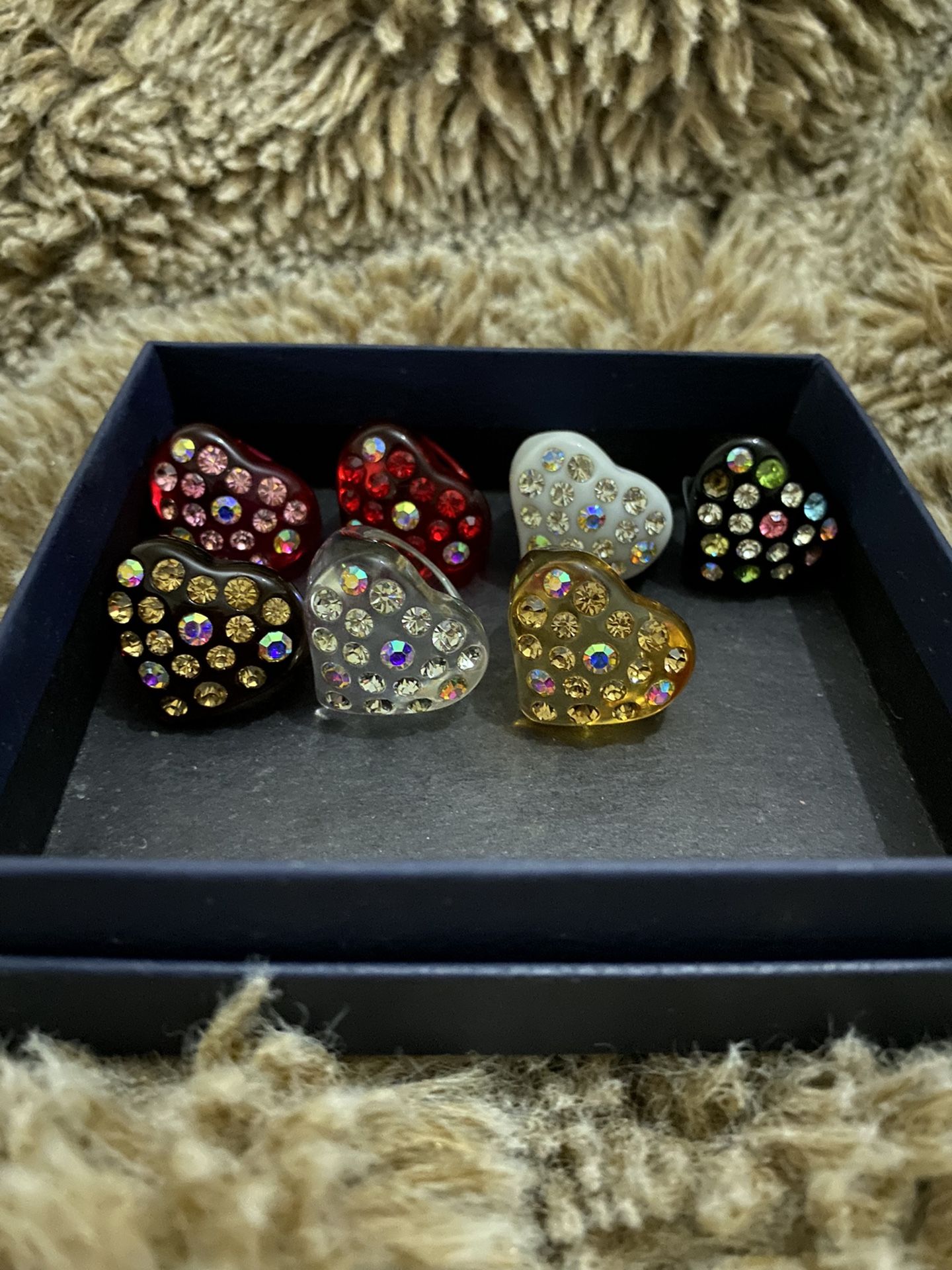 Diamond Heart Rings Collection