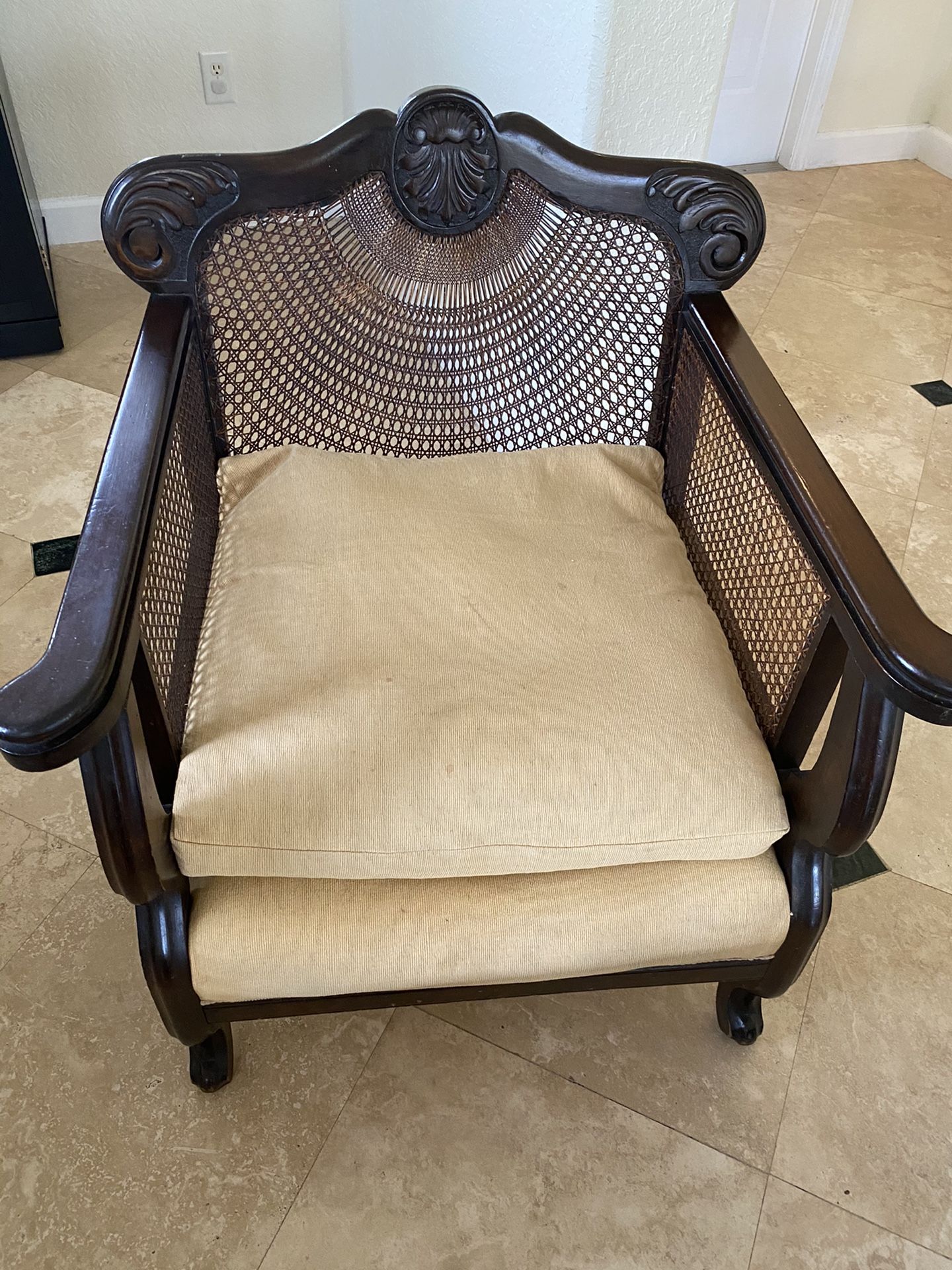 Set Of 2 Italian Armchairs