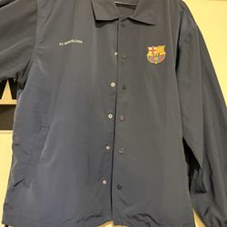 FC Barcelona Coaches Jacket From Spain
