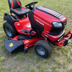 CRAFTSMAN T3200 Turn Tight 54-in 24-HP V-twin Gas Riding Lawn Mower Model #CMXGRAM211303 $3200 Plus tax at Lowe's New never used comes with Mulch kid
