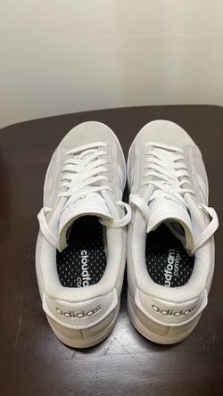 Adidas Cloudfoam White Sneakers – Like New – $40