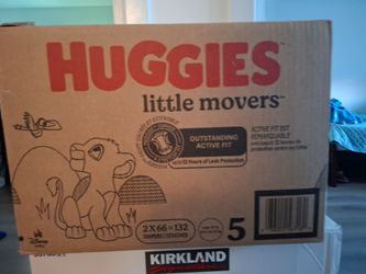 HUGGIES SIZE 5 $45