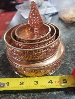 Copper Mandala set