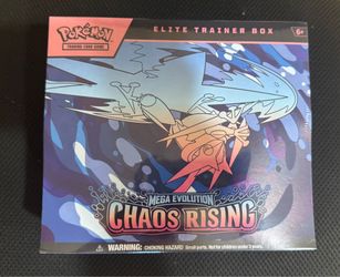 Pokemon TCG Chaos Rising ETB (Elite Trainer Box)