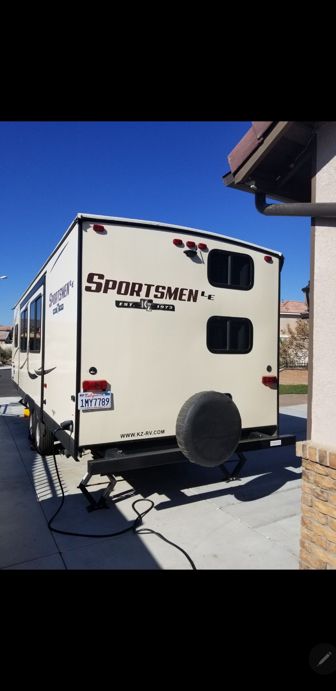 Call Steve @ {contact info removed} - TRAVEL TRAILER 2018 SPORTSMAN 27FT $18,500