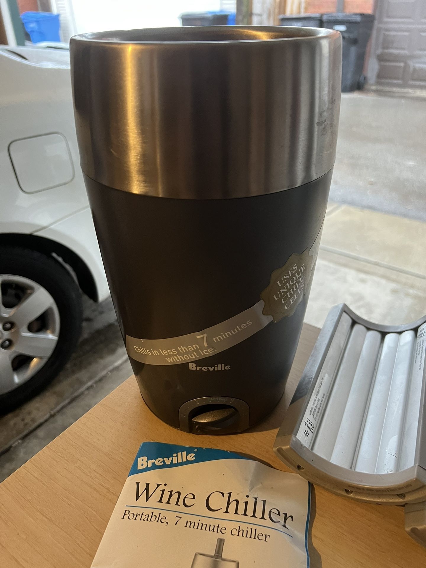 Breville Wine Chiller Stainless Portable Model WC15XL for Sale in