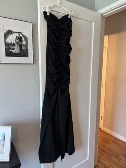 Formal Black Shimmery Dress From Lillie