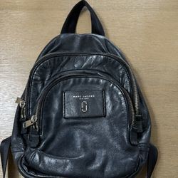 Marc Jacobs Black Backpack Purse