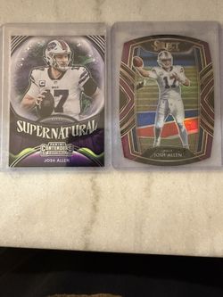 Josh Allen Nice 2 Card Lot !!