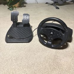 PlayStation Steering Wheel And Paddles Set 