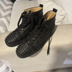 Christian Louboutin Spiked Leather 
