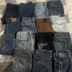 Jeans Shirts Bracelet Bags Belts Cups