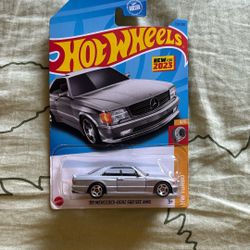 Hotwheels Benz 560 Sec Amg Silver