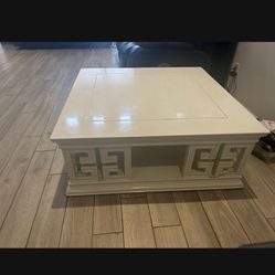 Jonathan Adler wooden coffee table