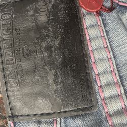 True Religion Blue And Pink  The Size Is 40