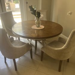 Dine Table And Six Chair 