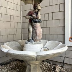 Golfer Water Fountain 