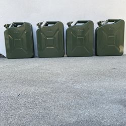 20L Green Jerry Cans Gas - Diesel