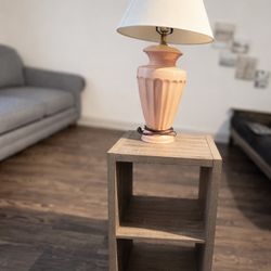 Lamp and side table for sale ✨🔥