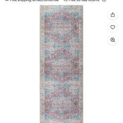 Persian Runner - Washable 