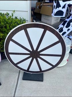 wheel wood prop