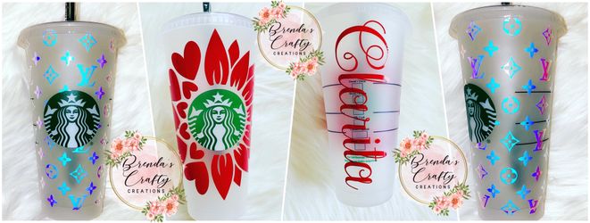 Customized Starbucks Cups