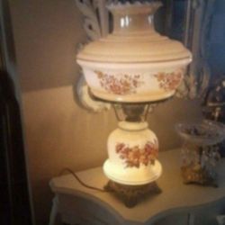 Vintage Glass Lamp 