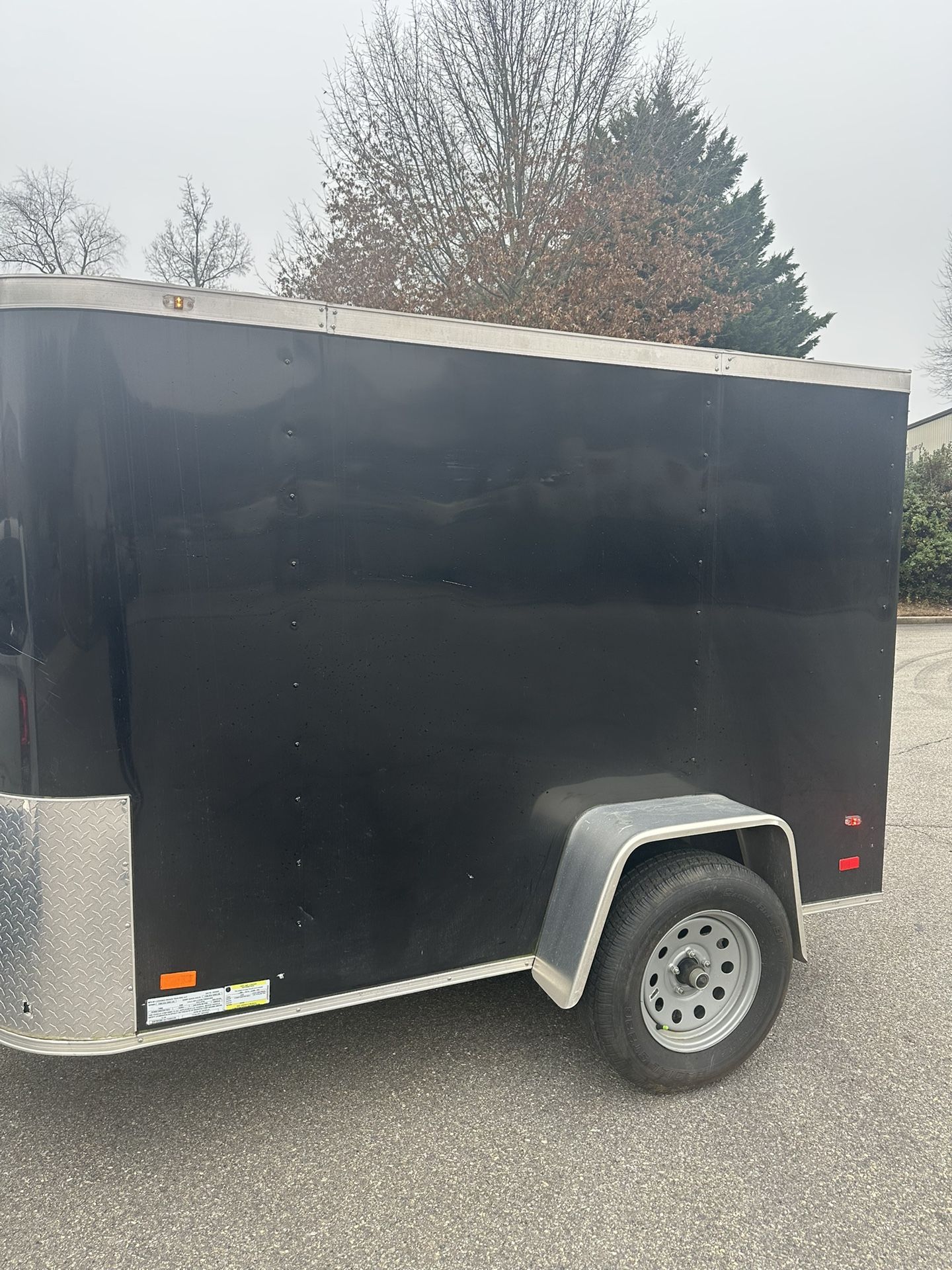 2020 5x8 Enclosed Trailer 