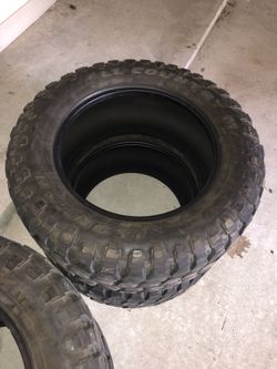 Ironman 35 inch tires 40-50% tread life