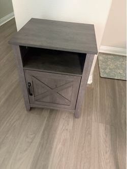 Cabinet side table