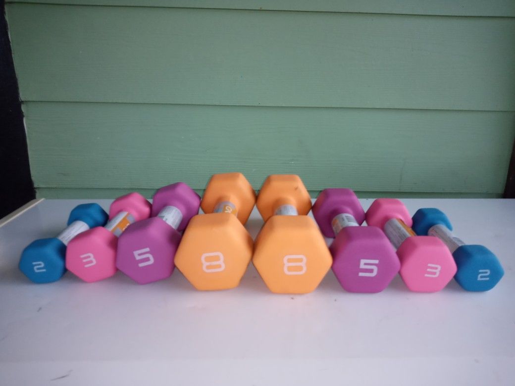 New !! CAP dumbbell sets weights