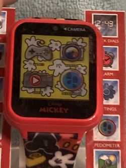  Mickey Mouse Touchscreen Smart Watch 