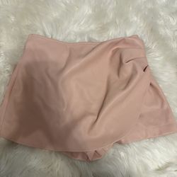 Light Pink Mini Skort