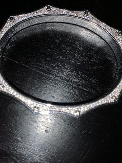 Wave Bracelet Iced GLD