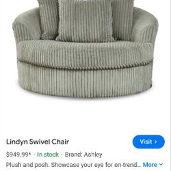 Swivel To Round Couch/Chair
