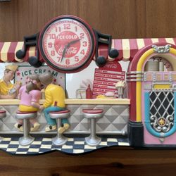 Vintage  Coca Cola Clock 
