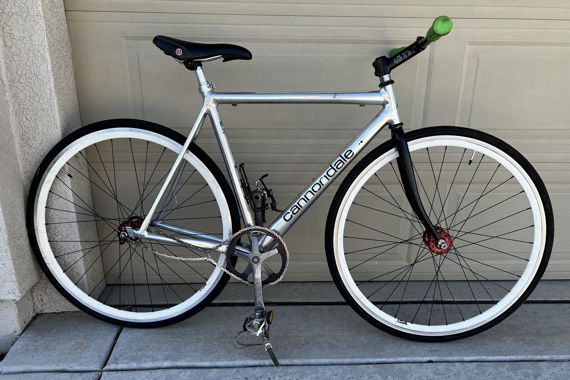 Cannonde R900 - Non-Runner Parts Project Bike - Aluminum Finish - 52cm - Fixie project -$100 OBO