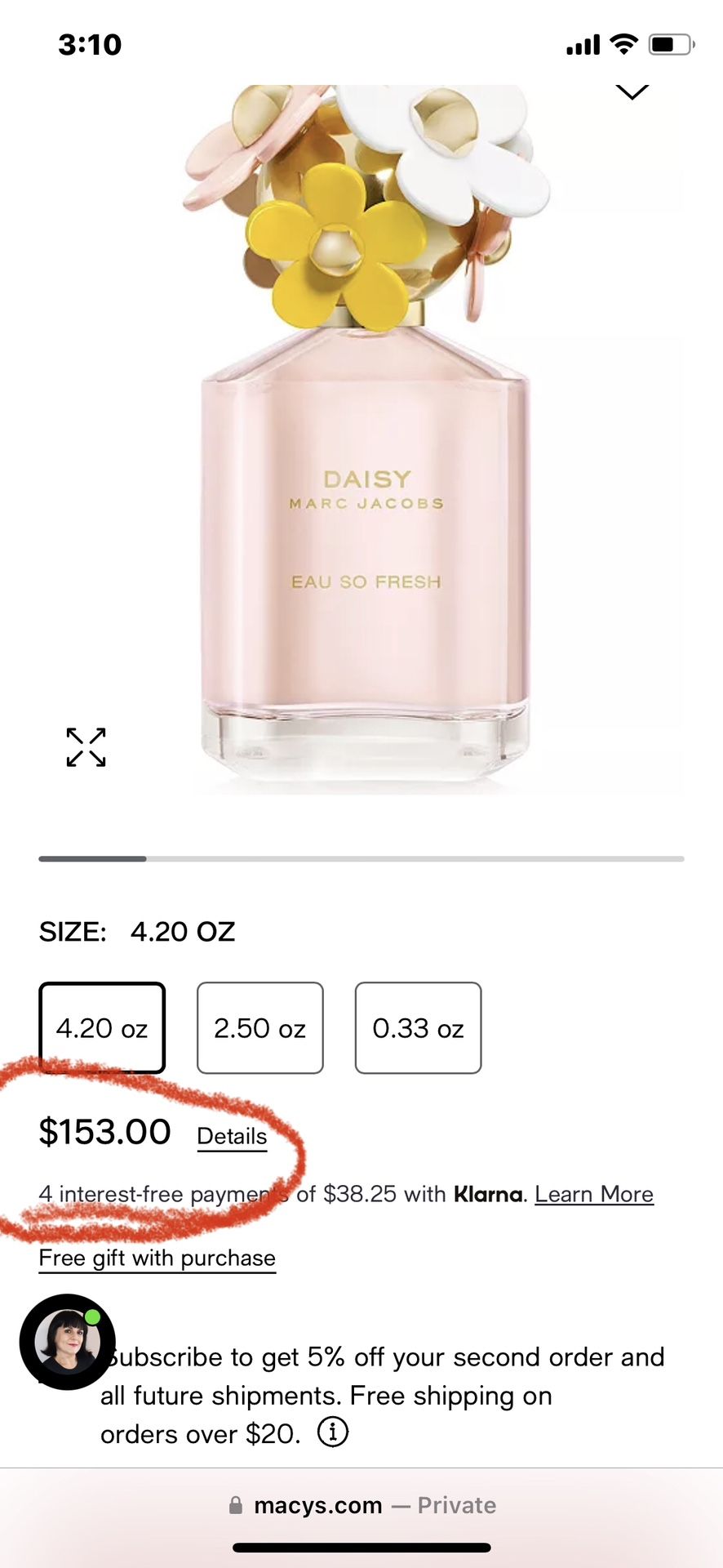 New Marc Jacobs Daisy Set