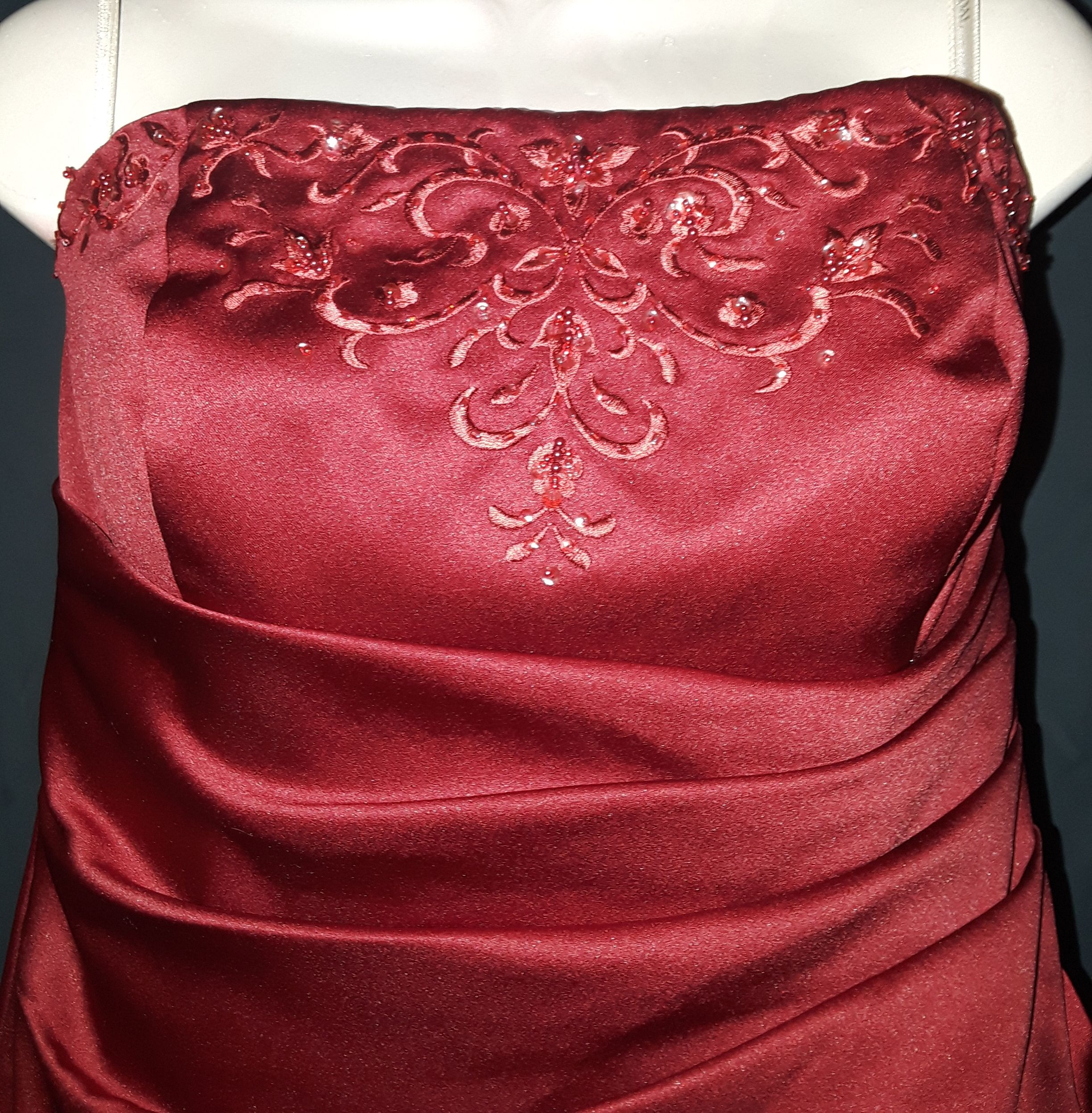 Maroon / red Prom Dress size 4