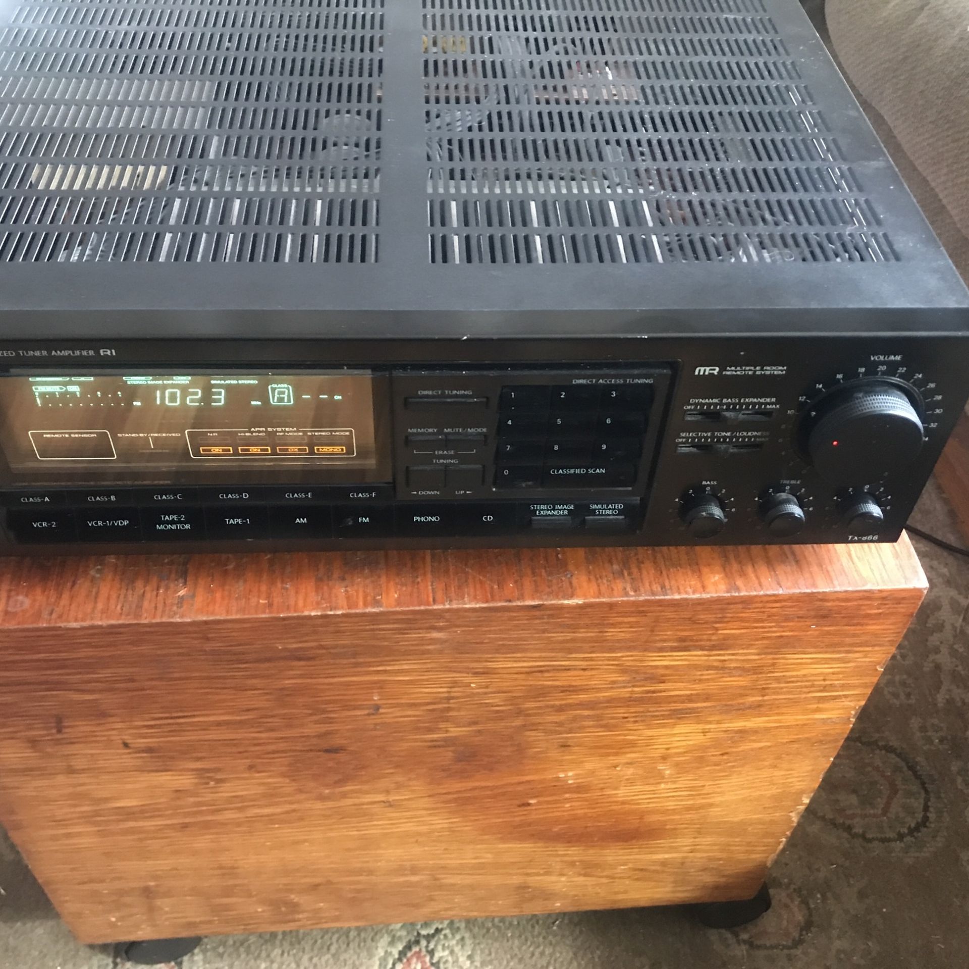 Onkyo Tx-866 With Pre Outs Great Phono