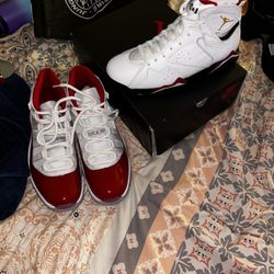 Jordan Cherry 11s And Cardinals 