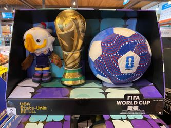 NEW! FIFA 8″ Bird Mascot Toy Trio