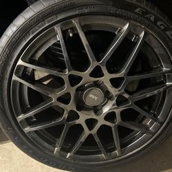 2014 Ford Mustang Gt500 Oem Wheels 19” Front Rear 20”