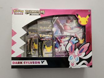 Pokémon Celebrations collection Dark Sylveon 25th anniversary