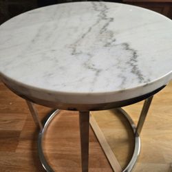 Marble End Table - Steve Silver Co