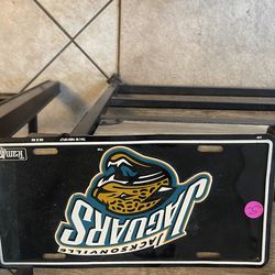 Jacksonville Jaguars license plate