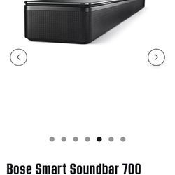 Bose Soundbar 700 NIB