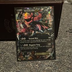 Krookodile EX Pokémon Card